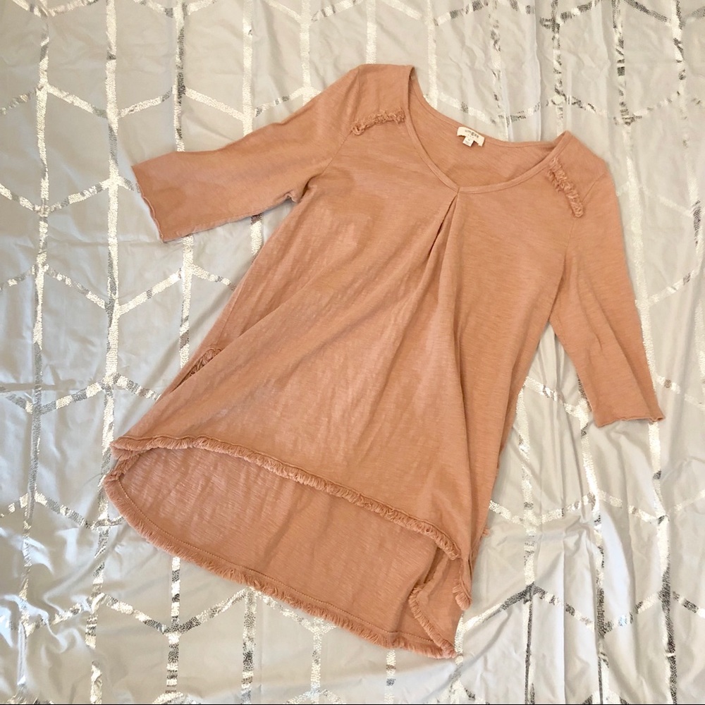 Umgee Orange Boho Top - Picture 1 of 4